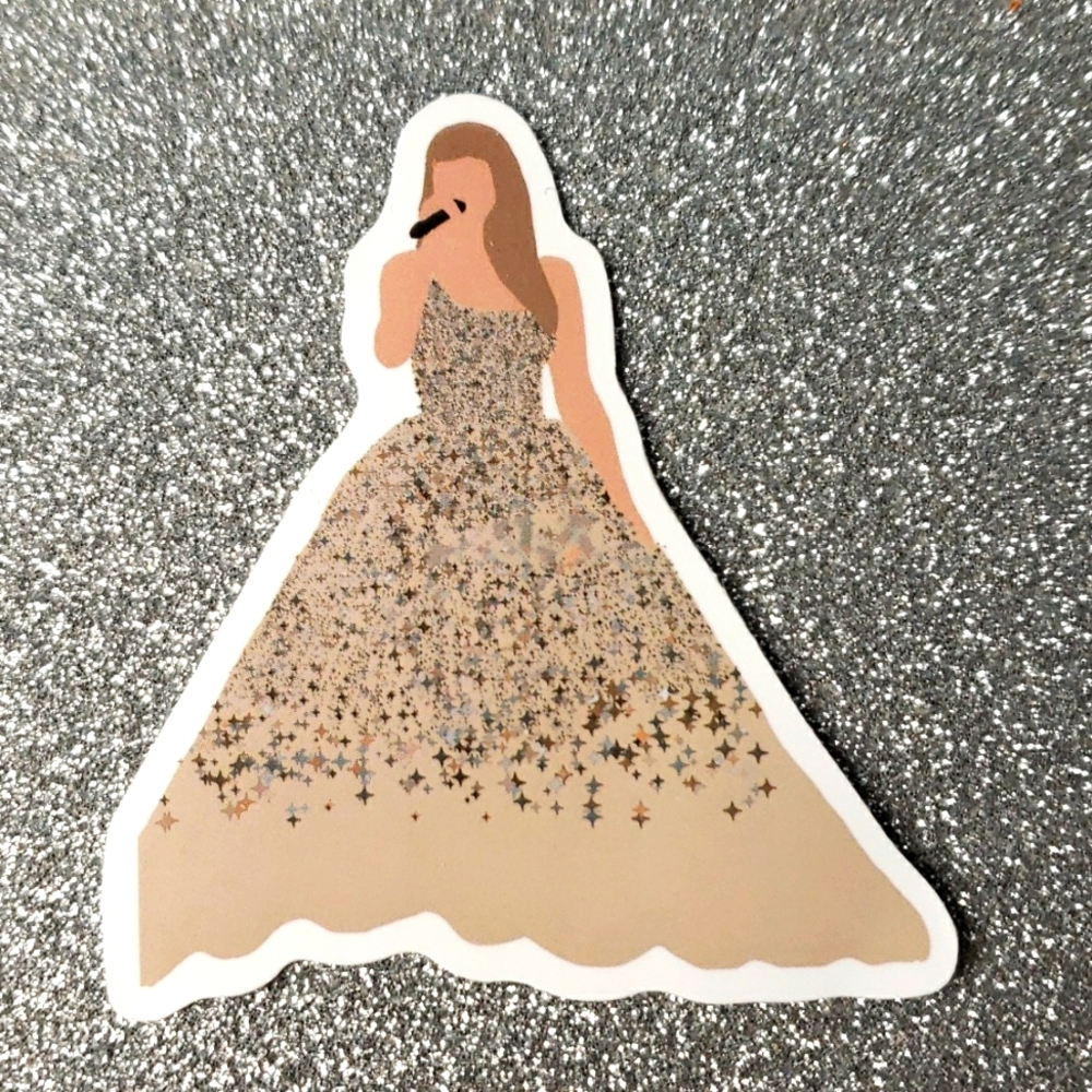 MUSIC Taylor Swift Waterproof Sticker